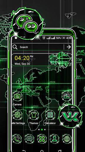 Digital Map Theme Launcher screenshot 1