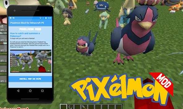 Pixelmon Mod Battle MCPE screenshot 2
