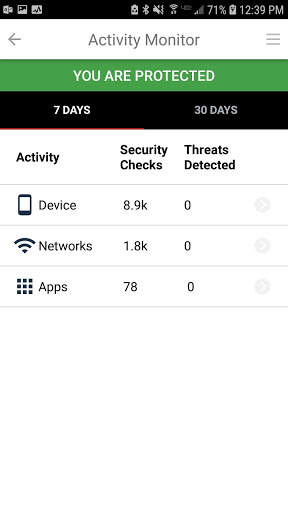 McAfee MVISION Mobile screenshot 4