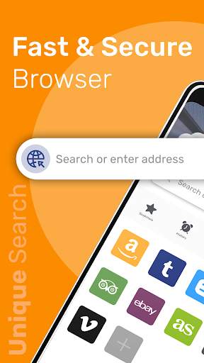 Ado Browser : fast, private & safe web browsing screenshot 1