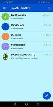 Biologie Amusante Messenger screenshot 1