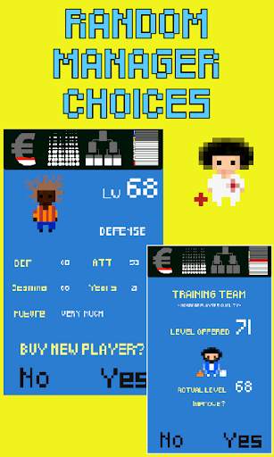 8-bits Football Mini Manager स्क्रीनशॉट 4