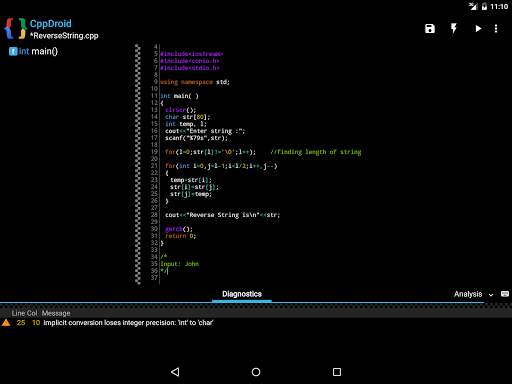 CppDroid - C/C   IDE скриншот 12