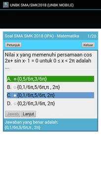 UNBK SMA/SMK 2018 screenshot 4