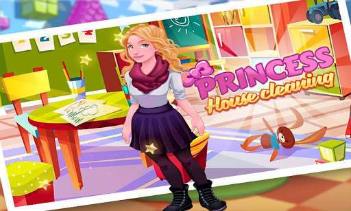 Princess baby Doll House Cleaning screenshot 5