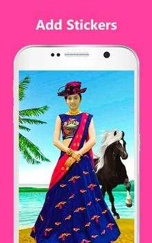 Chaniya Choli Photo Suit Editor screenshot 5