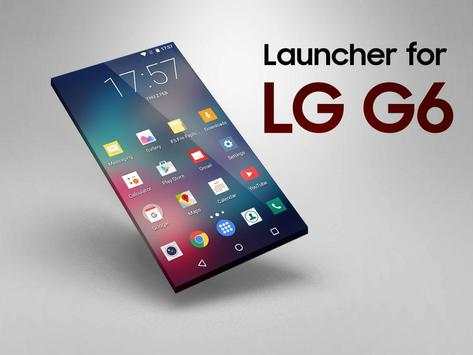 Launcher for LG G6 screenshot 1