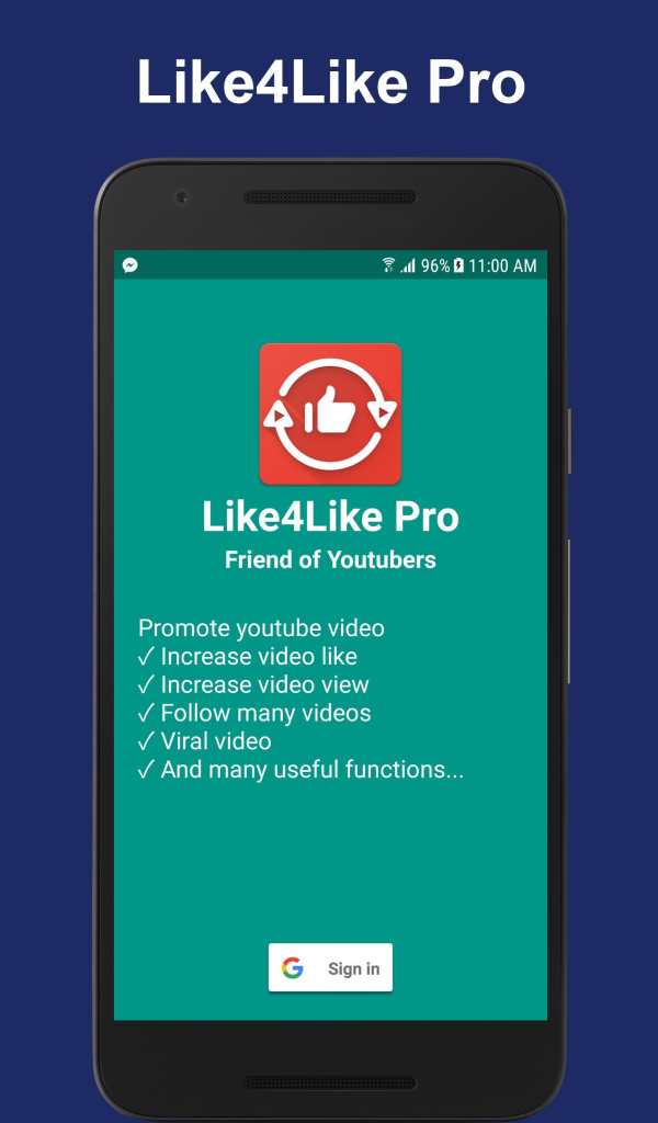 Like4Like Pro For Youtube screenshot 1