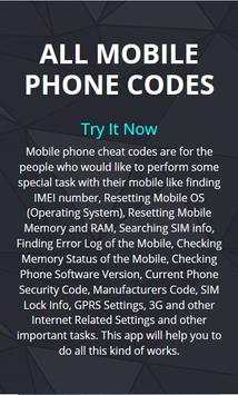All Mobile Phone Codes screenshot 2