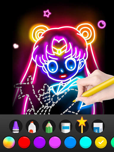 Draw Glow Comics screenshot 13