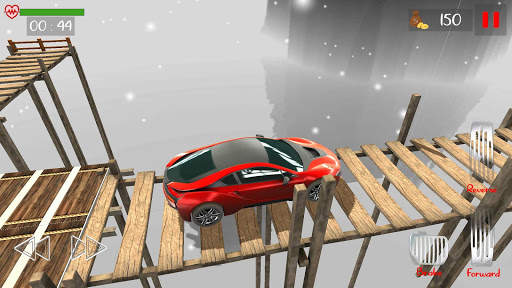 Sky Car Driving Stunt Impossible Track screenshot 4