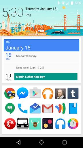 SF Launcher Classic screenshot 1