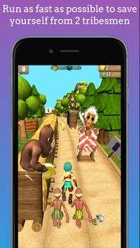 PRIMITIVE DASH Endless Runner 3D Game For Kids скриншот 1