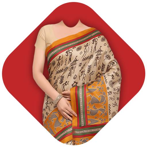 Women Fancy Saree Photo Suit Photo Editor 1.0