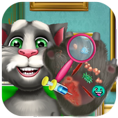 Talking Cat Hand Doctor - Hospital Care Game icon