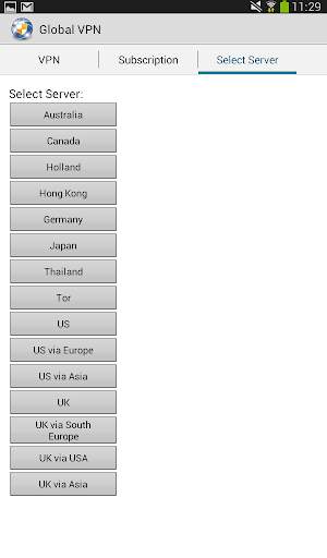 Global VPN with free trial screenshot 5