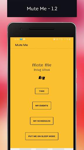 Mute Me - Music Turn Off and Automatic Silence. screenshot 6