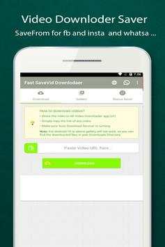 HD Downloader de vídeo 2021 - Savefrom net Baixar screenshot 1