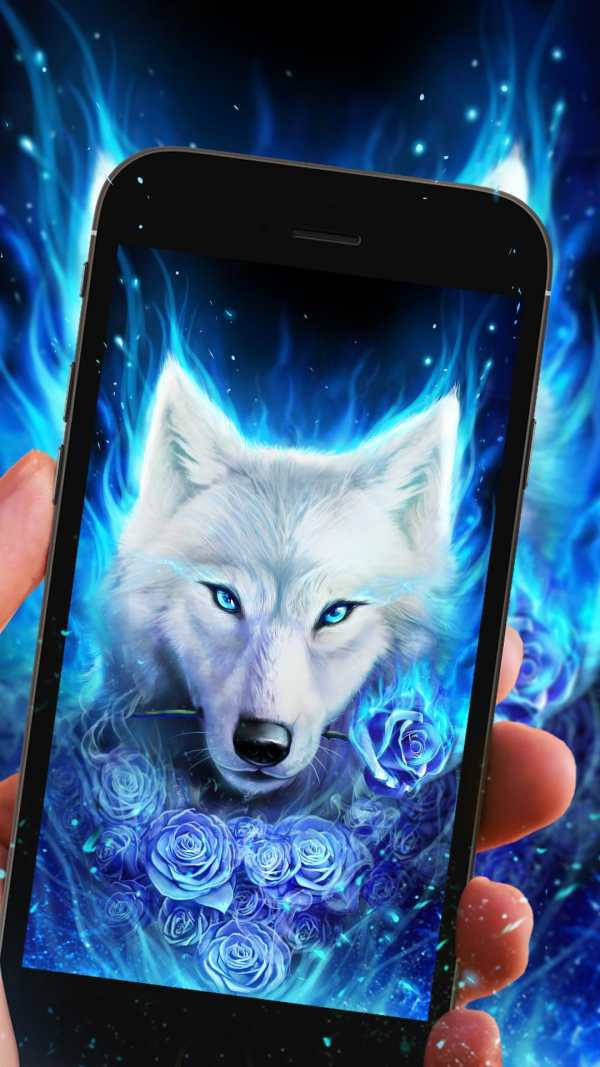 Arctic Wolf Live Wallpaper screenshot 2