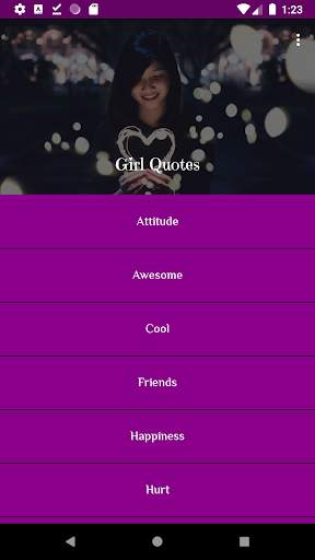 Girl Quotes screenshot 1