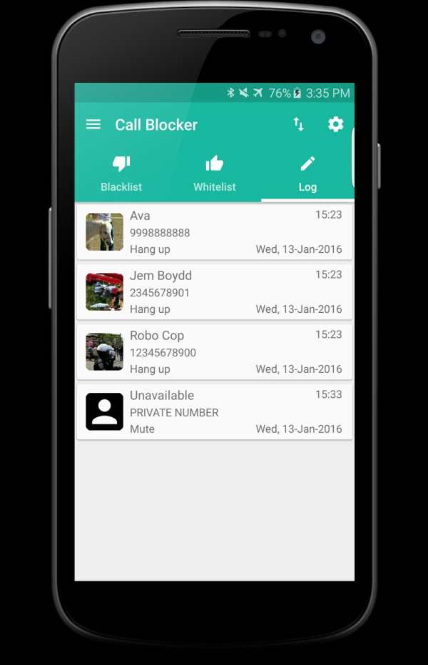SoftBlocker - Call Blocker, Calls Blacklist screenshot 2