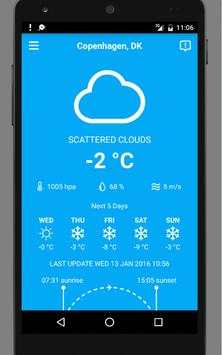 Weather Denmark Free скриншот 2