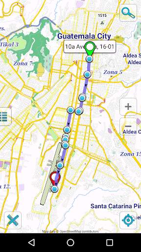 Map of Guatemala offline screenshot 1