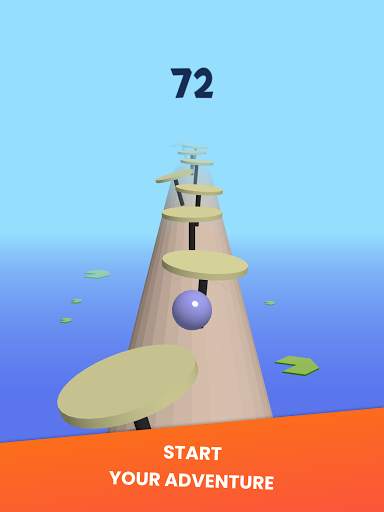 Bouncy Ball 3D Game - Hyper-casual, Ball jump game screenshot 6
