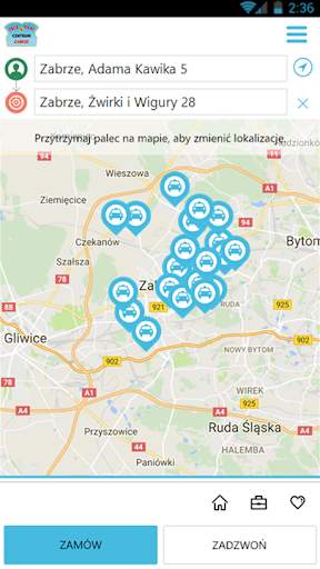 Tele Taxi Centrum Zabrze screenshot 1