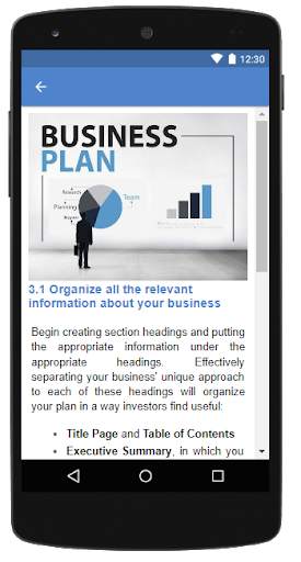 Write a Business Plan screenshot 6