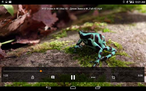 Dch player - Video player, audio player ! screenshot 5