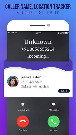 Caller Name, Location Tracker & True Caller ID screenshot 1