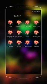 Colorful Hearts Theme screenshot 3