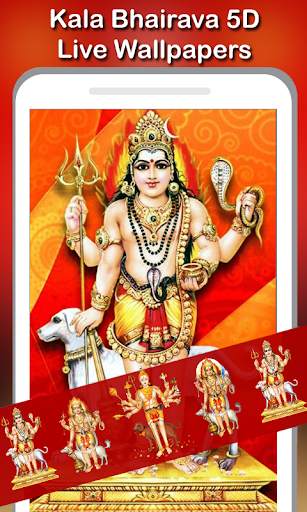 5D Kala Bhairava Live Wallpapers screenshot 1