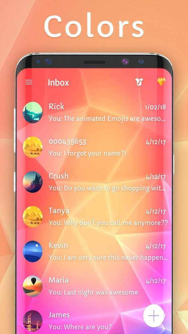 Text Fast Update Messenger version for SMS screenshot 2