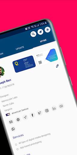 Myme Update App - Messenger & Chat app screenshot 4