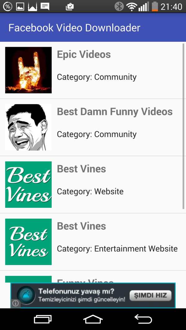 Video Downloader for Facebook screenshot 2