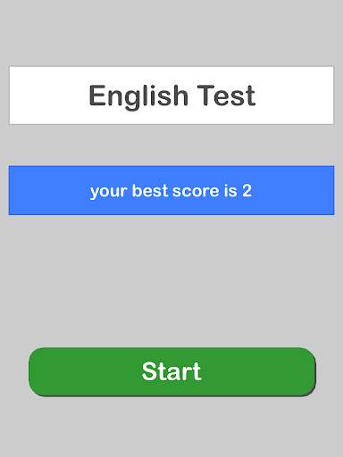 English Test 9 تصوير الشاشة