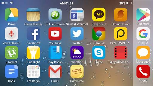 Basic theme for Total launcher screenshot 4