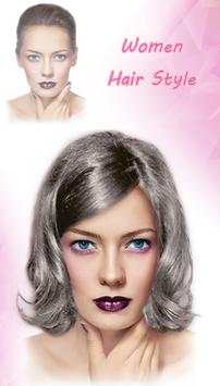 Hair Changer Woman - Change Hairstyle 2018 screenshot 7