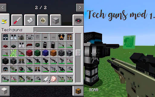 Gun Mod for Minecraft MCPE screenshot 2