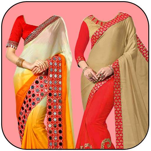 Women Fashion Chiffon Silk Saree Photo Editor 1.2