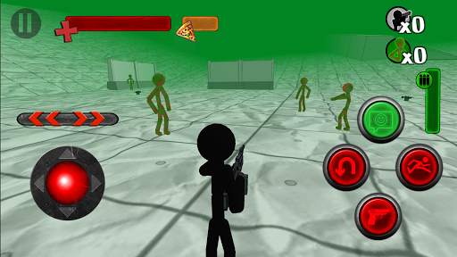 Stickman Zombie 3D screenshot 1