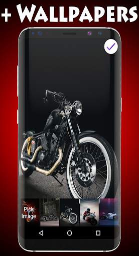 Motorcycle Lock Screen & Wallpaper screenshot 3