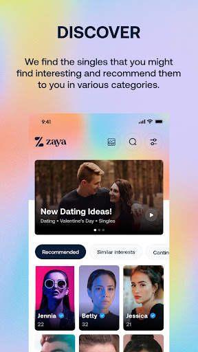 Zaya - Social Discovery App screenshot 1