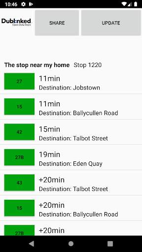 Dublin Bus Arrival screenshot 4
