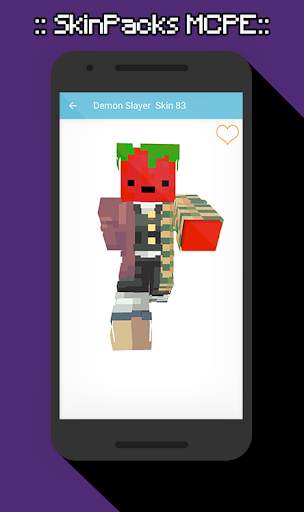 SkinPacks Demon slayer for Minecraft screenshot 5