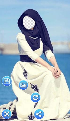 Hijab Abaya Photo Frames screenshot 2
