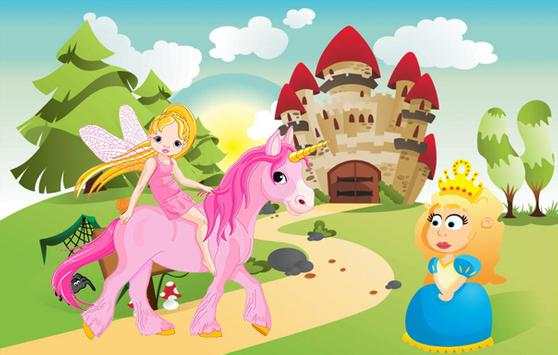 Pink Princess unicorn run screenshot 1