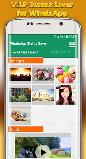 VIP Status Saver for whatsapp Pro स्क्रीनशॉट 1